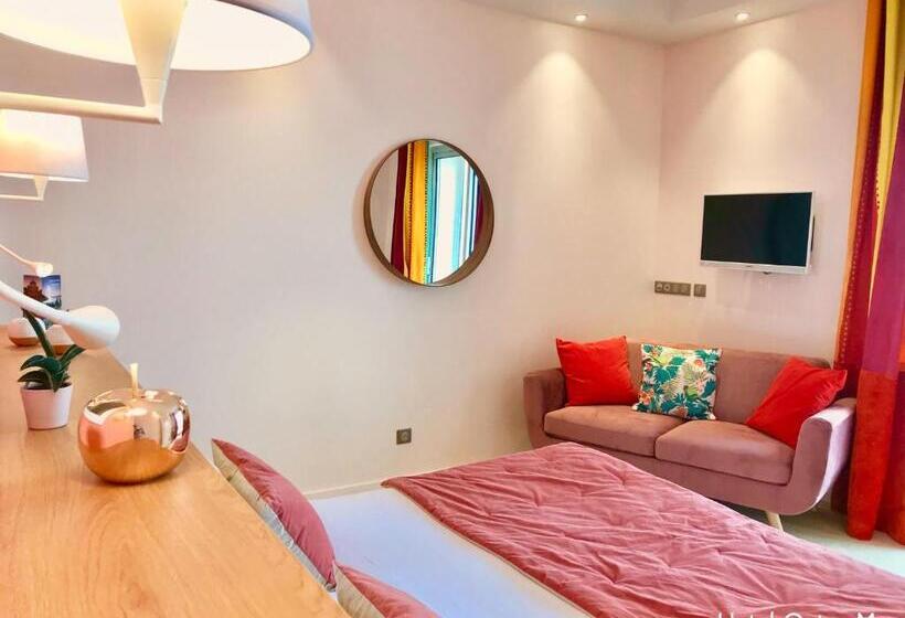 디럭스 룸 바다 전망, Outremer  Villa Le Couchant