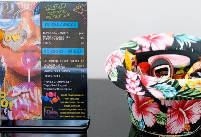 غرفة قياسية مزوَّدة بتراس, Hype Hôtel