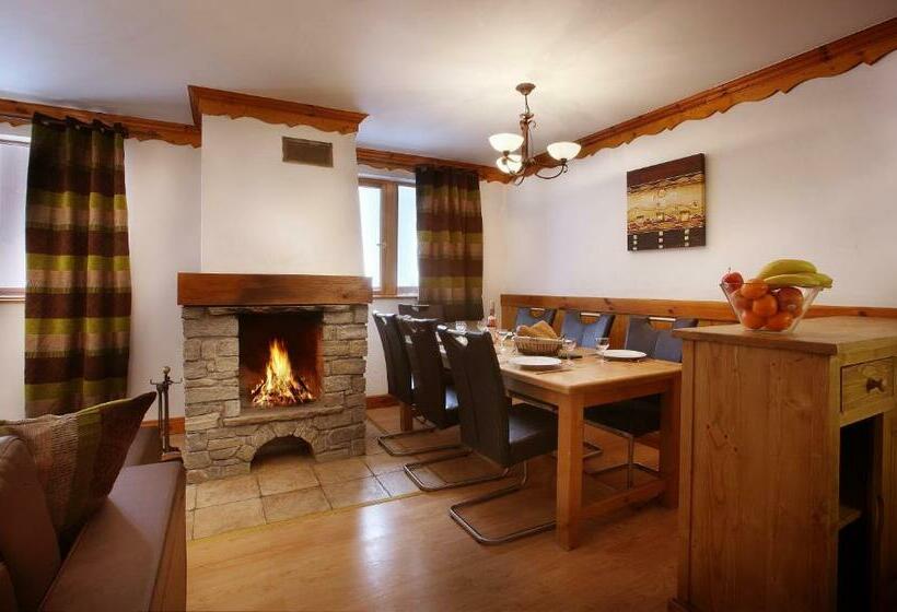 Апартаменты 2 Спальни, Chalet Des Neiges Oz En Oisans