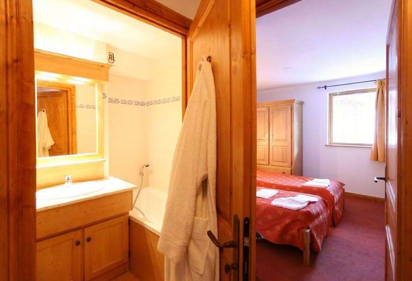 Апартаменты 2 Спальни, Chalet Des Neiges Oz En Oisans