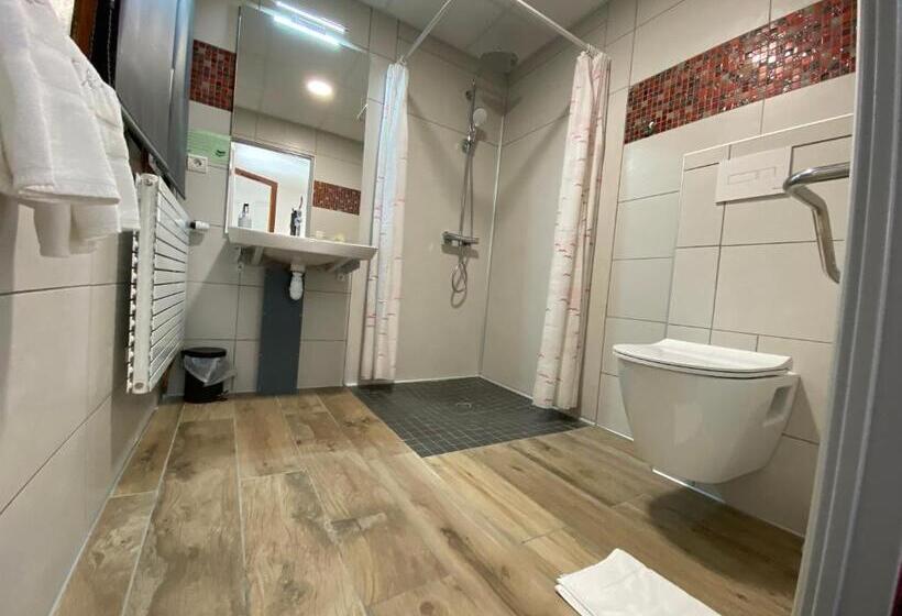 غرفة قياسية رباعية مطلة على الحديقة, Lacour