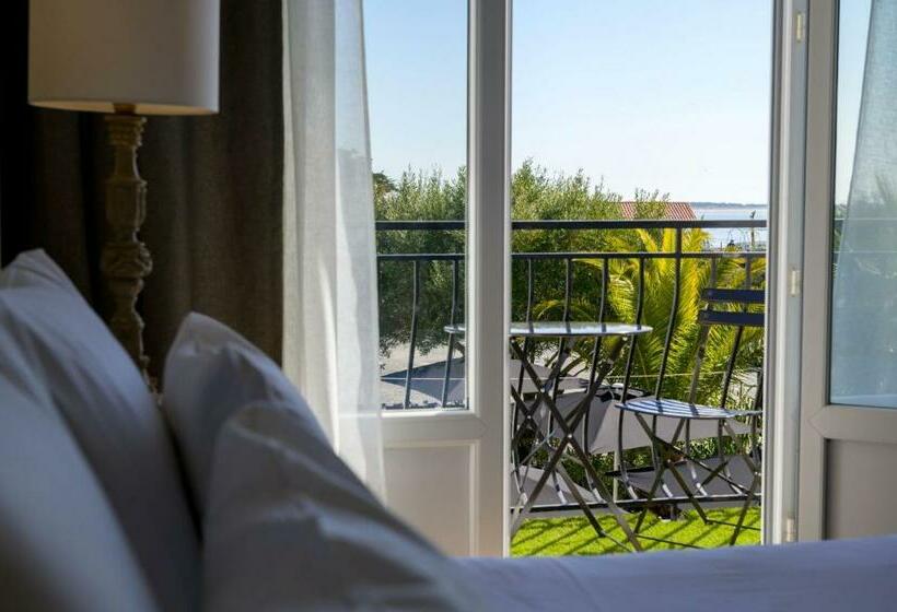חדר סטנדרט נוף לים, Hôtel Le Martray