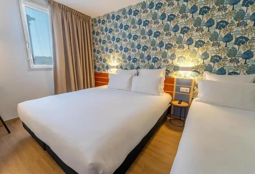 ダブルベッドのスタンダードシングルルーム, Sure Hotel By Best Western Sarlat La Canéda   Ex Hôtel Altica