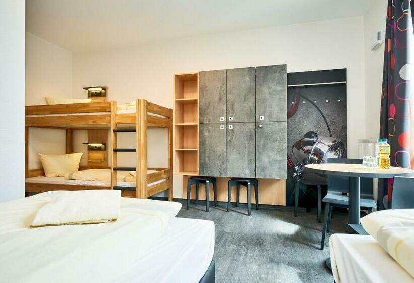 اتاق استاندارد چهار تخته, Jugendgästehaus Aasee