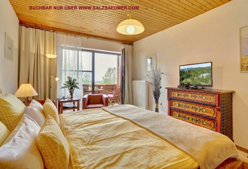 Номер Стандарт с Балконом, Pension Salzsäumer