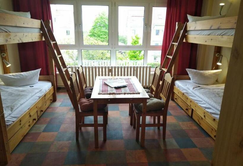 Номер Стандарт Четырехместный Совместный Санузел, Hostel & Bistro Haus Der Horizonte