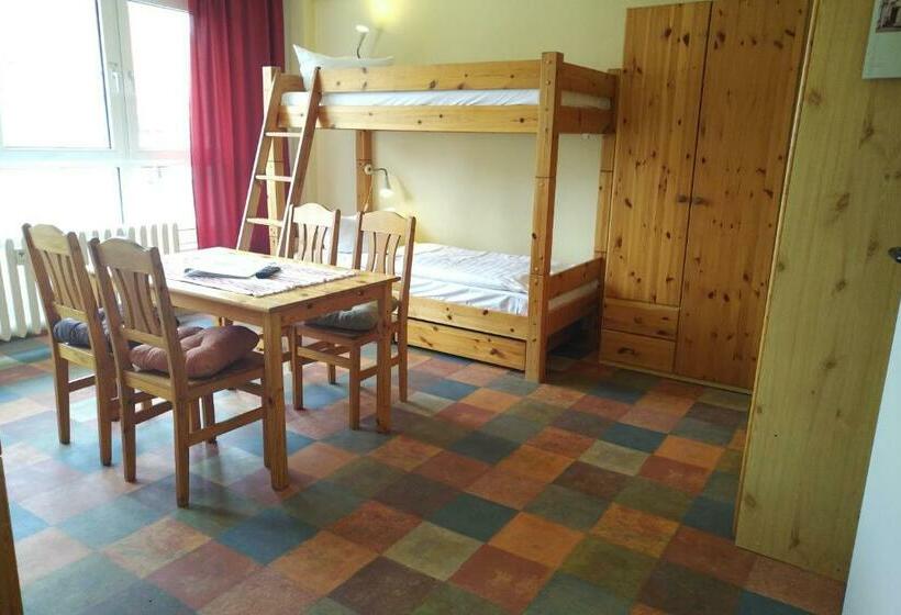 Номер Стандарт Четырехместный Совместный Санузел, Hostel & Bistro Haus Der Horizonte