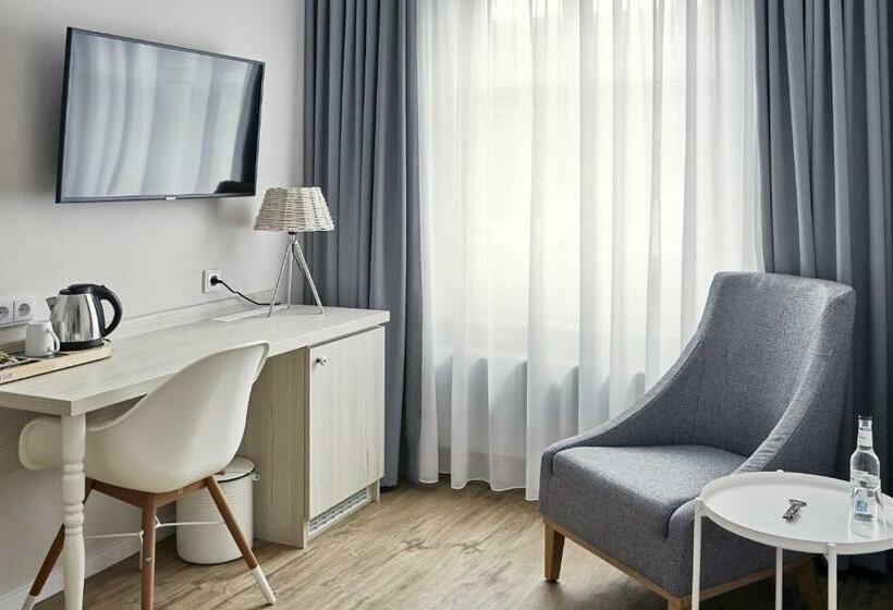 スタンダードシングルルーム, Duus Hotel Garni