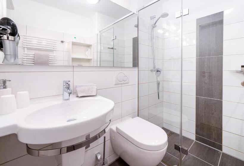 חדר סטנדרט נוף לים עם מרפסת, Hochseeinsel