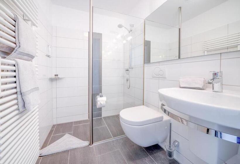 חדר סטנדרט נוף לים עם מרפסת, Hochseeinsel