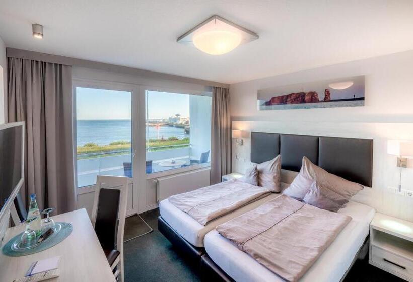 חדר סטנדרט נוף לים עם מרפסת, Hochseeinsel