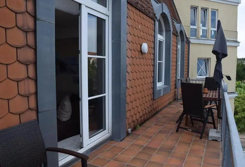 Huoneisto 2 Makuuhuonetta Parveke, Kühlungsborner Brauhaus