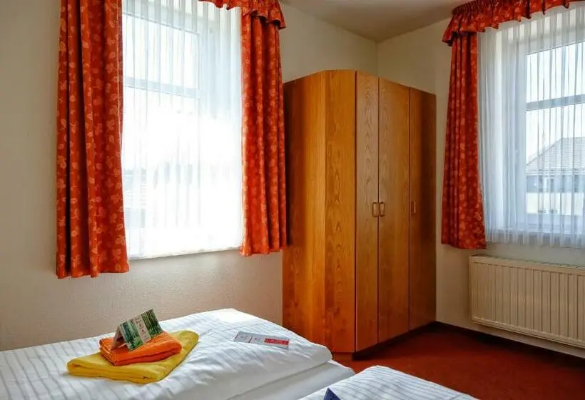 Huoneisto 1 Makuuhuone, Konsum Gästehaus Quisisana Oberhof