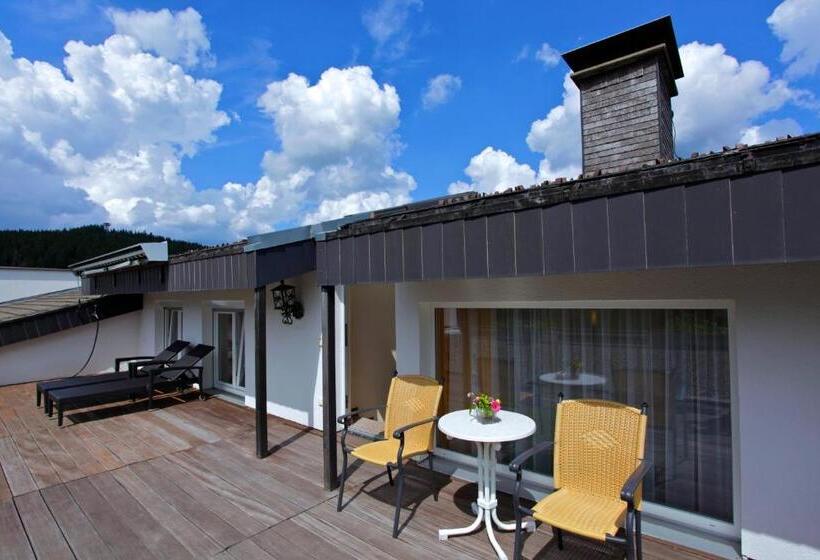 סוויטה עם טרסה, Parkhotel Flora Am Schluchsee