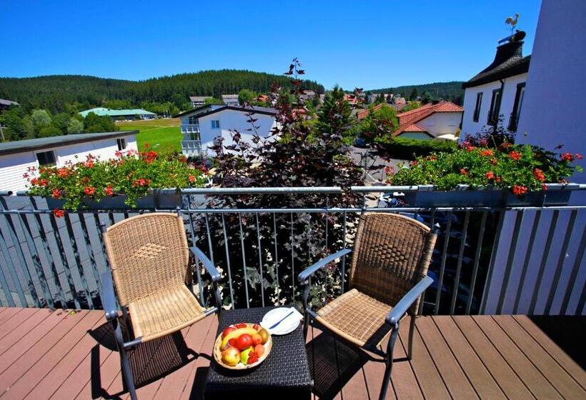 חדר סטנדרט עם נוף, Parkhotel Flora Am Schluchsee