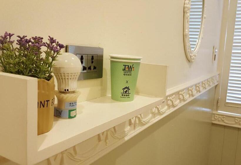 اتاق استاندارد با سرویس بهداشتی مشترک, 橙舍二館 Tw Hostel 2