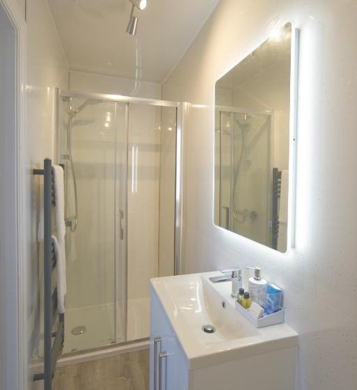 חדר דחוקס עם מיטת קינג, Glan Y Mor