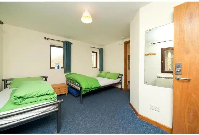 Bed in Shared Room with Shared Bathroom, Yha Brecon Beacons