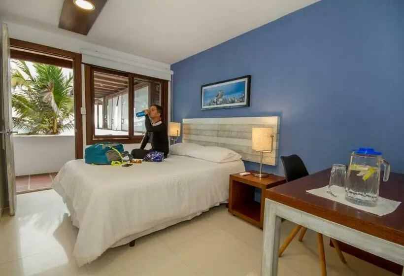 اتاق استاندارد با چشم‌انداز دریا, Casita De La Playa