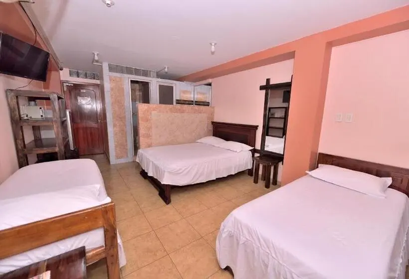 4-Bett-Standardzimmer Seitlichem Meerblick, La Barca