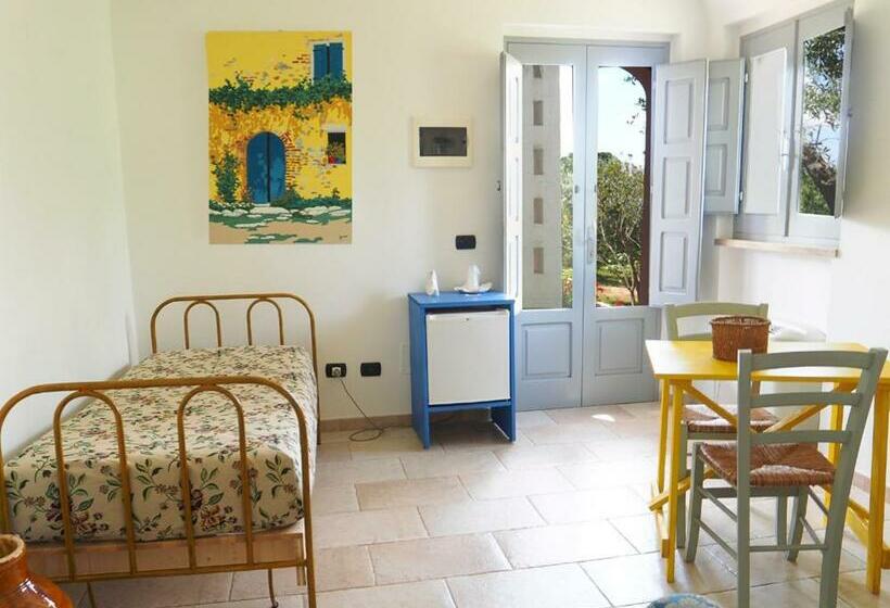 Трехместный Номер Стандарт Вид на Сад, Masseria Trullo Sovrano Exclusive B&b