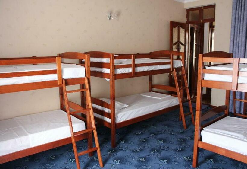 تختخواب در اتاق مشترک, Green House Hostel