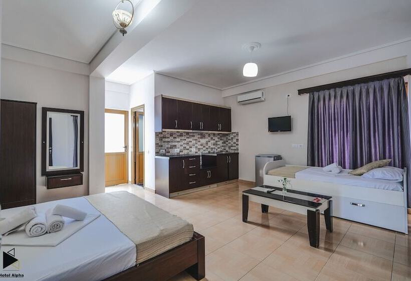 آپارتمان لوکس 1 خوابه, Alpha