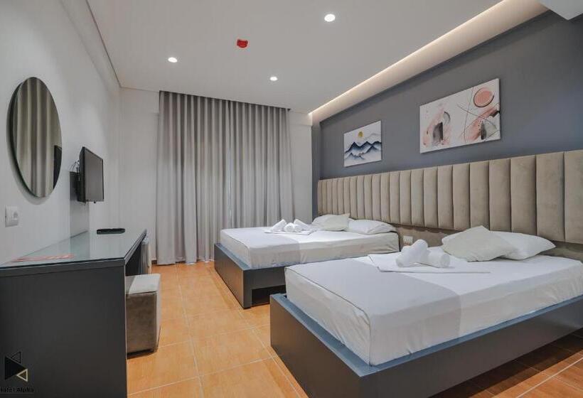 اتاق استاندارد سه تخته با بالکن, Alpha