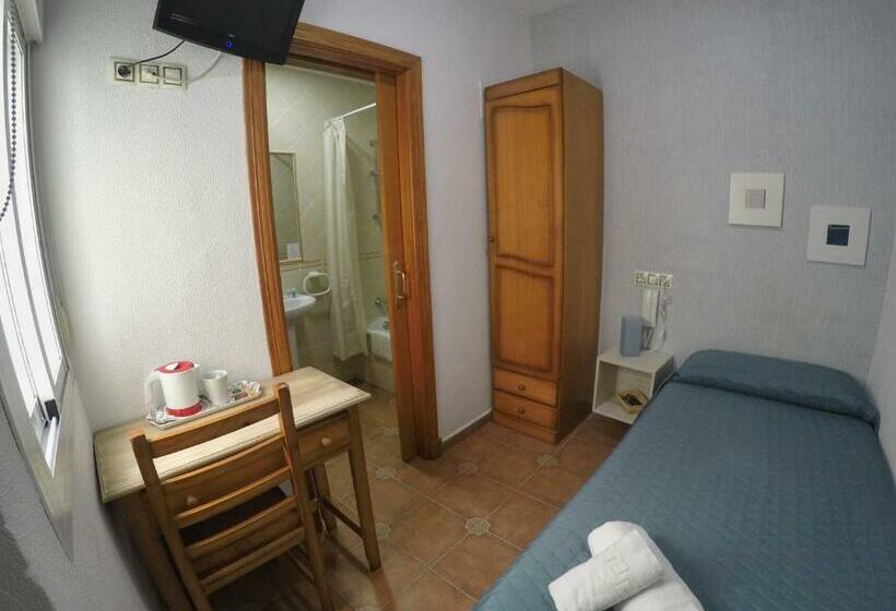 Quarto Estandar Individual, Hostal Canalejas