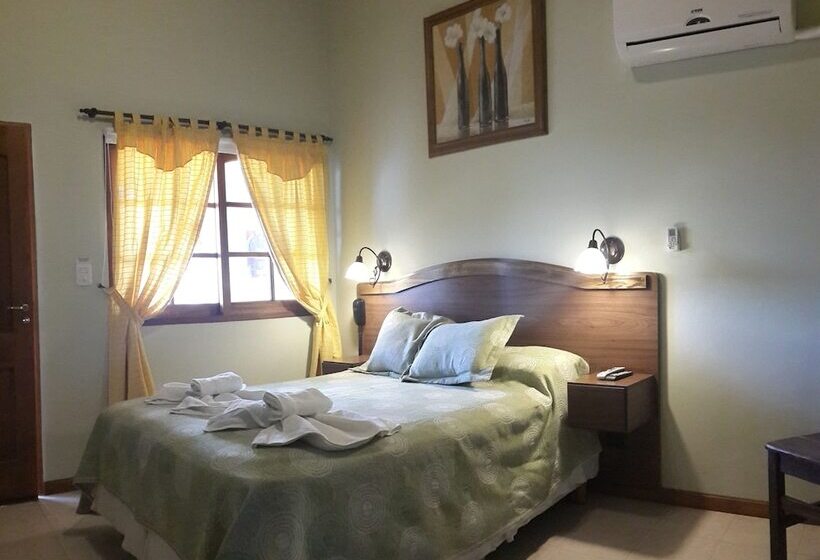 חדר סטנדרט עם מרפסת, Posada Del Infinito