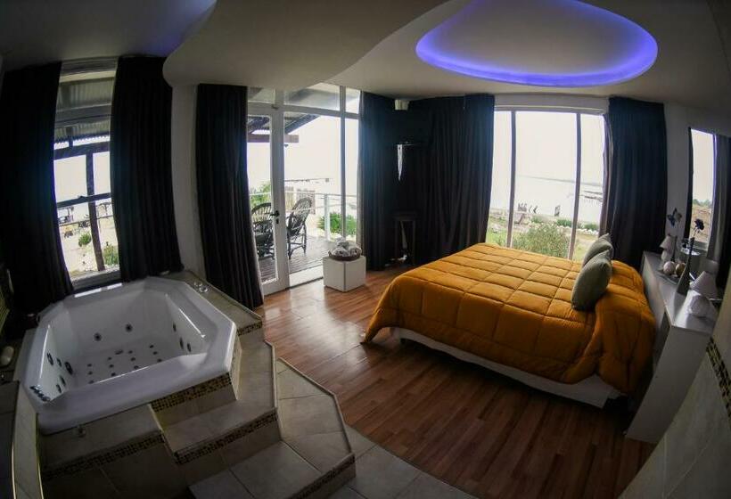 Deluxe Kamer met Uitzicht op Zee en Balkon, Punta Encanto Posada Boutique