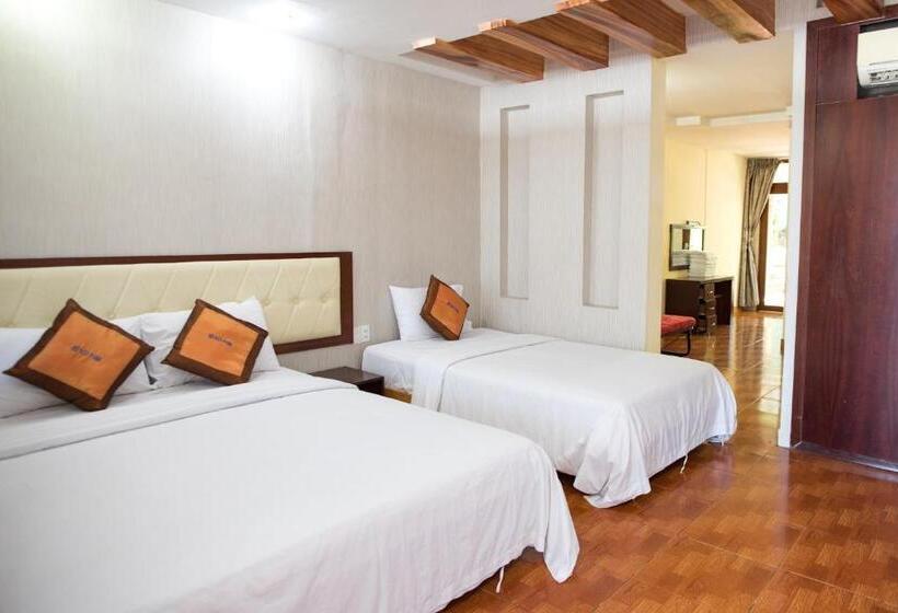 غرفة عائلية مطلّة علي البحر, Hồ Mây Park Vũng Tàu Khách Sạn   Resort