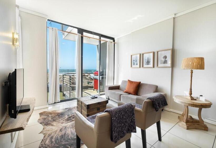 آپارتمان 1 خوابه با چشم‌انداز دریا, Point Waterfront Apartments