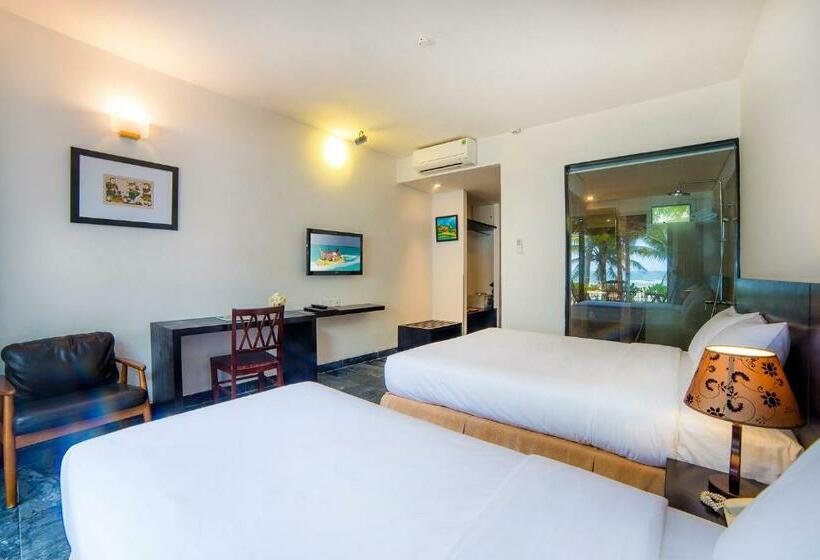 اتاق لوکس با چشمانداز دریا, Temple Da Nang Resort