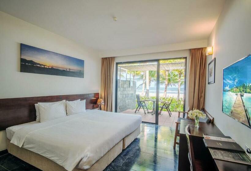 اتاق لوکس با چشمانداز دریا, Temple Da Nang Resort