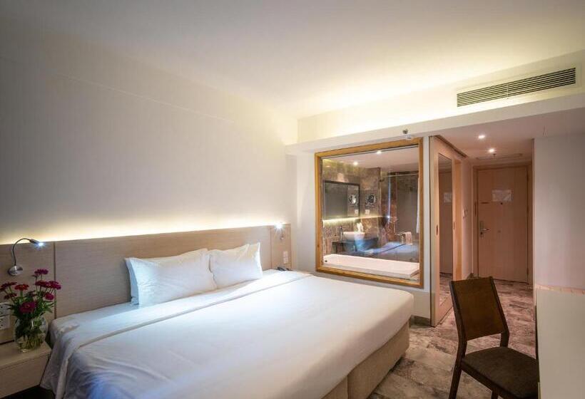 اتاق استاندارد با تخت بزرگ, Temple Da Nang Resort
