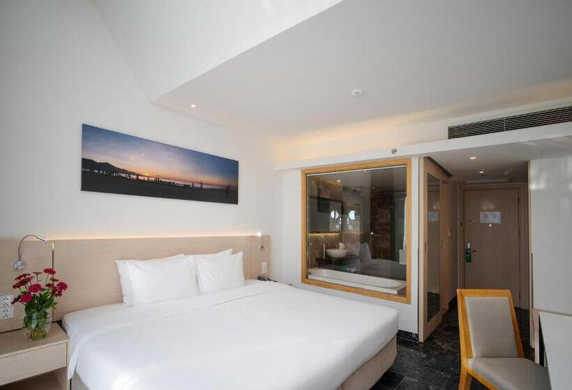 اتاق لوکس با چشمانداز باغ, Temple Da Nang Resort