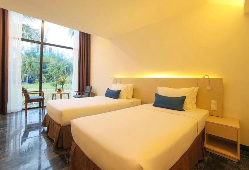 اتاق لوکس با چشمانداز باغ, Temple Da Nang Resort