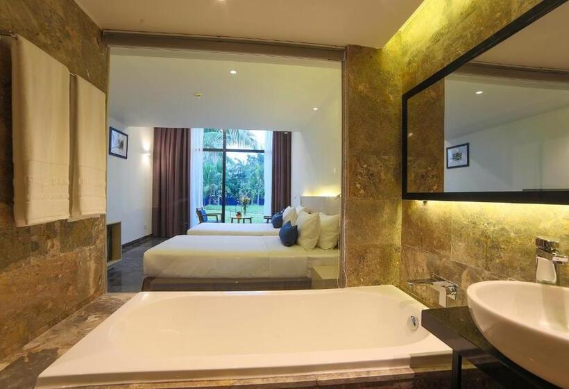 اتاق لوکس با چشمانداز باغ, Temple Da Nang Resort