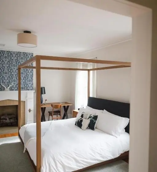 キングサイズベッドのデラックスルーム, Canandaigua Guesthouse