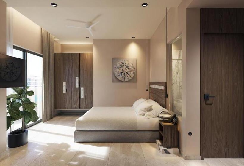 חדר דלוקס לשלושה עם נו לבריכה, Cosmeen Lifestyle Boutique Stay