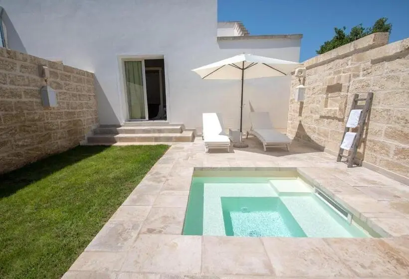 バスタブ付きデラックスルーム, Masseria Muntibianchi Agriresort Restaurant & Spa