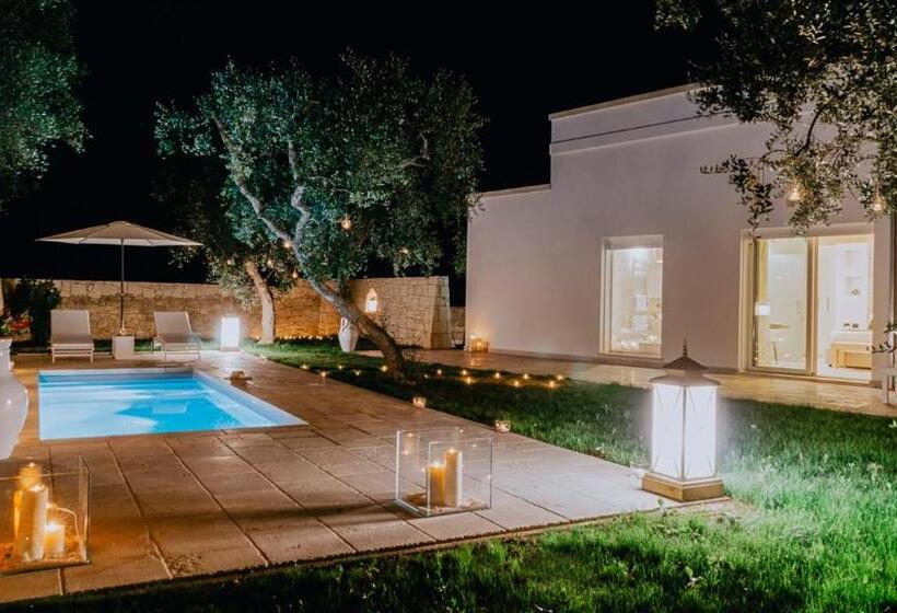 جناح مزود بحمام سباحة, Masseria Muntibianchi Agriresort Restaurant & Spa