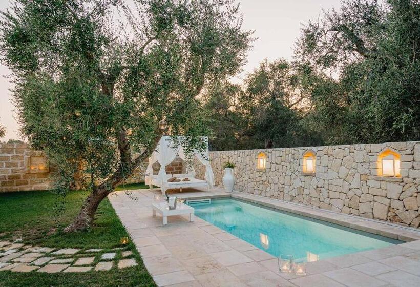 جناح مزود بحمام سباحة, Masseria Muntibianchi Agriresort Restaurant & Spa