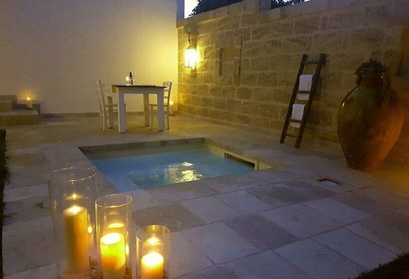 غرفة ديلوكس مزوَّدة بجاكوزي, Masseria Muntibianchi Agriresort Restaurant & Spa