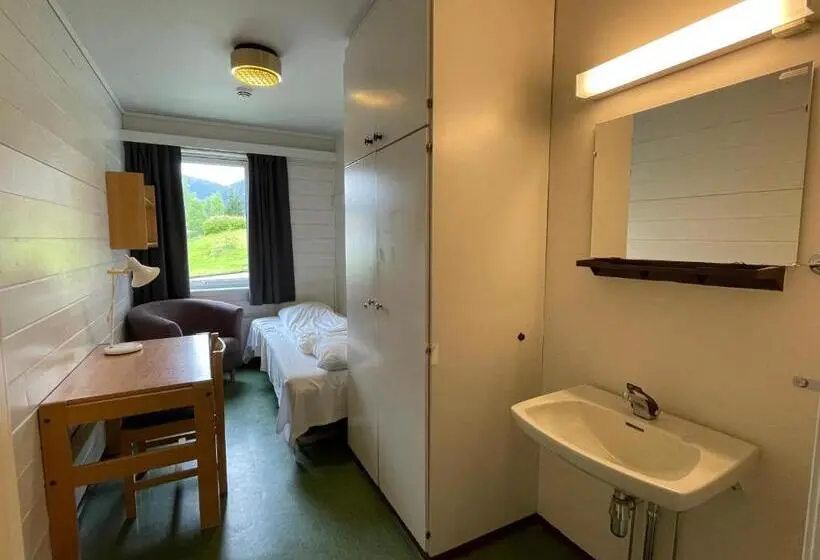 Standard Yhden Hengen Huone Jaettu Kylpyhuone, Førde Sommarhotell