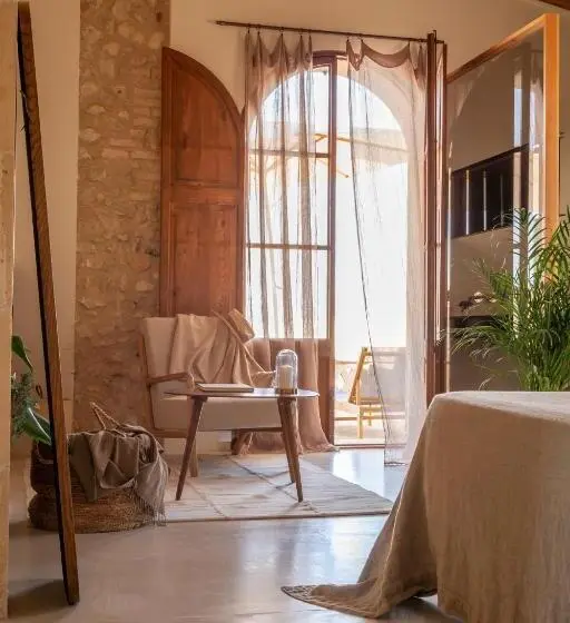 テラス付きデラックスルーム, Can Moio Turismo De Interior