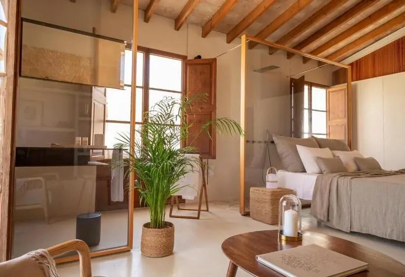 テラス付きデラックスルーム, Can Moio Turismo De Interior