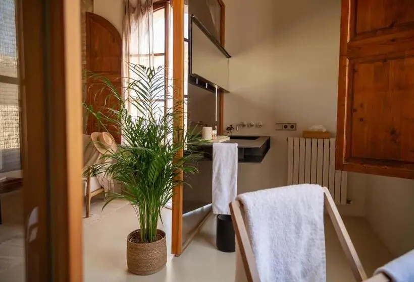 テラス付きデラックスルーム, Can Moio Turismo De Interior