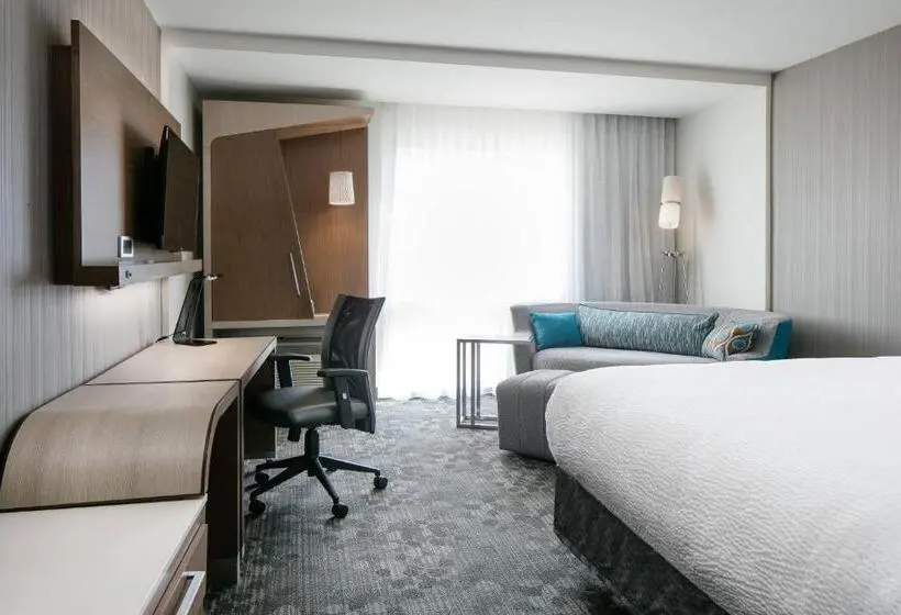 Standard-huone King-vuode, Courtyard By Marriott Omaha Bellevue At Beardmore Event Center